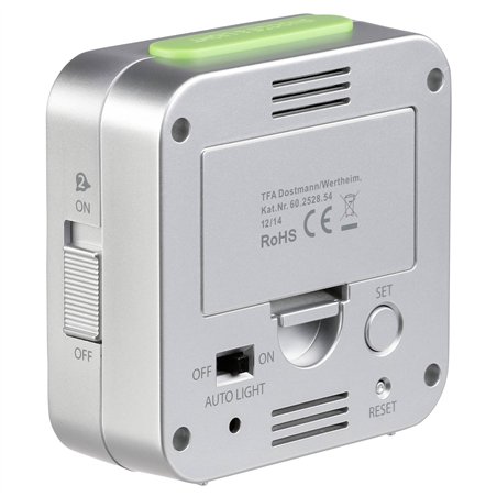 TFA 60.2528.54 Bingo Radio sveglia con temperatura