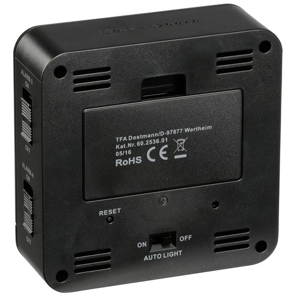 TFA 60.2536.01 Sveglia radiocontrollata