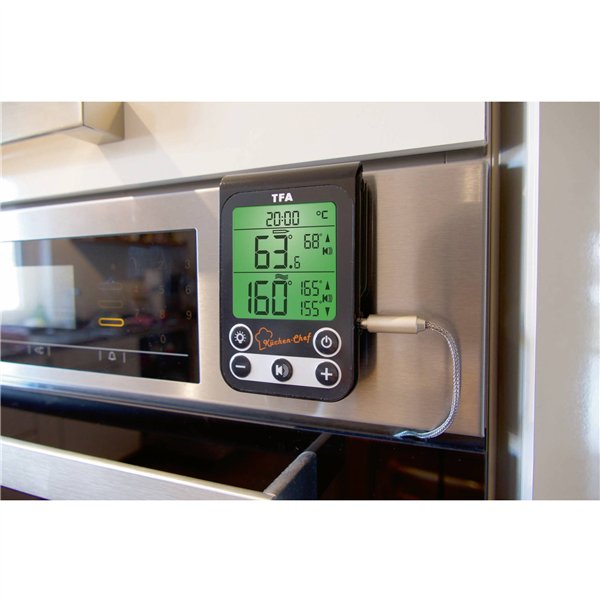 TFA 14.1512.01 Termometro digitale da cucina per grill