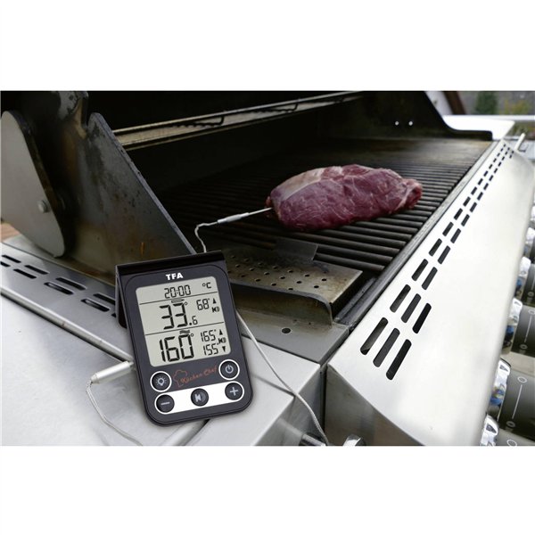TFA 14.1512.01 Termometro digitale da cucina per grill