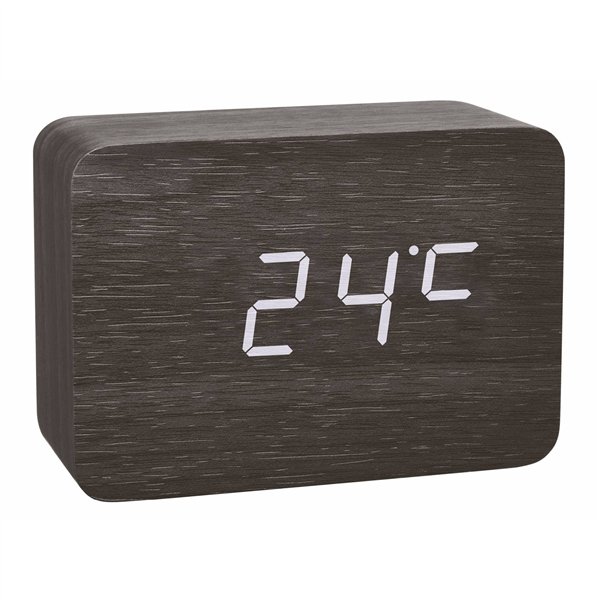 TFA 60.2549.01 Sveglia radiocontrollata nero