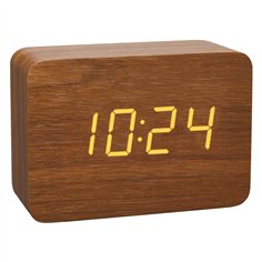 TFA 60.2549.08 CLOCCO sveglia radioc. aspetto legno