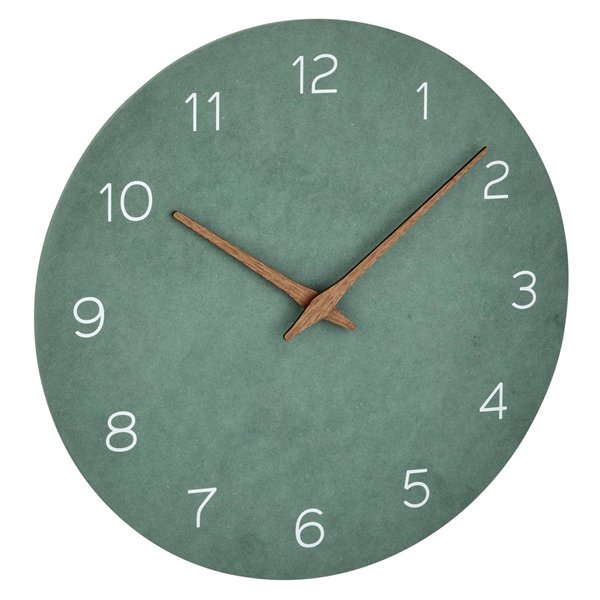 TFA 60.3054.04  orologio da parete analogico verde giada