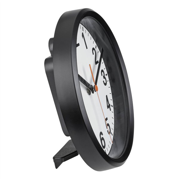 TFA 60.3538.01 analogico da parete orolog. radioncontr. nero