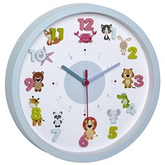 TFA 60.3051.14 Little Animal orologio da parete bambini
