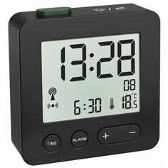 TFA 60.2545.54    sveglia radiocontrollata argento/bianco