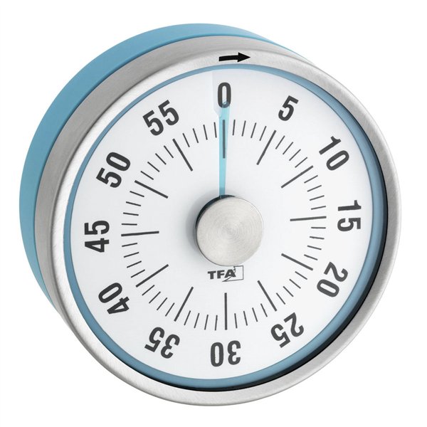 TFA 38.1028.20 turchese Puck Timer da cucina
