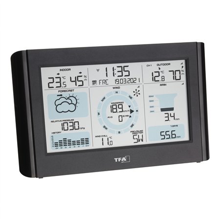 TFA 35.1161.01 WEATHER PRO stazione meteo radiocontr.
