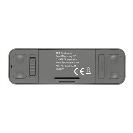 TFA 60.2560.15 TWIST grigio Sveglia radiocontrollata