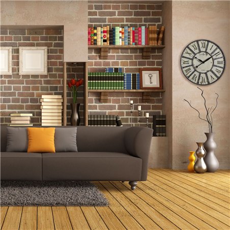 TFA 60.3039.02 VINTAGE XXL Design orologio da parete