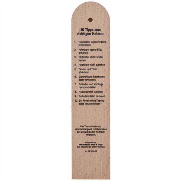 TFA 12.1055.05 termometro risparmio energetico