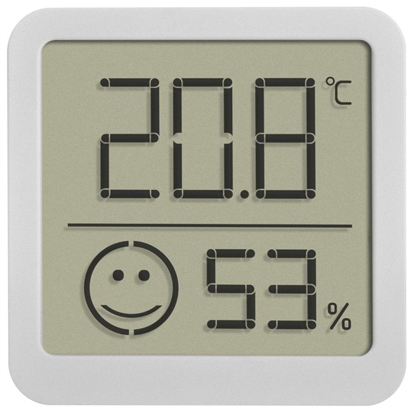 TFA 30.5053.02 bianco termo-igrometro digitale