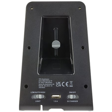 TFA 60.2033.10 ICON Charge sveglia digitale con staz.ricar.