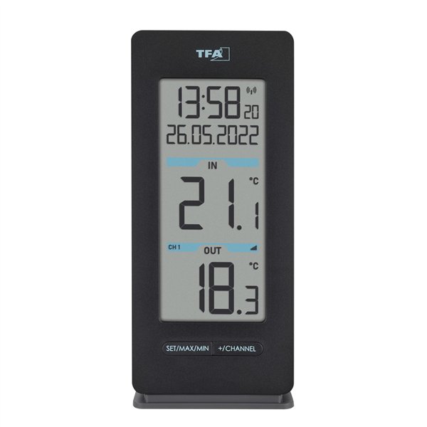 TFA 30.3072.01 BUDDY termometro radio