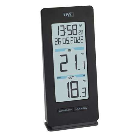 TFA 30.3072.01 BUDDY termometro radio