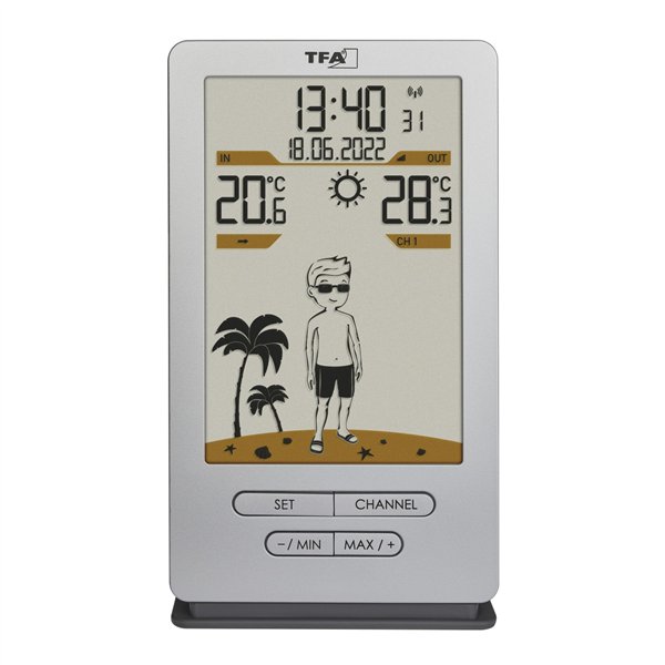 TFA 35.1166.54  WEATHER JACK stazione meteo wireless