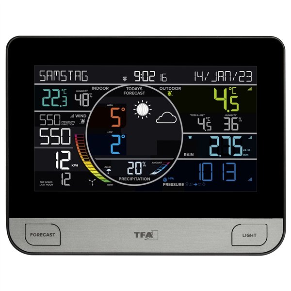 TFA 35.8003   View Pro stazione meteo radiocontrollata con WLAN