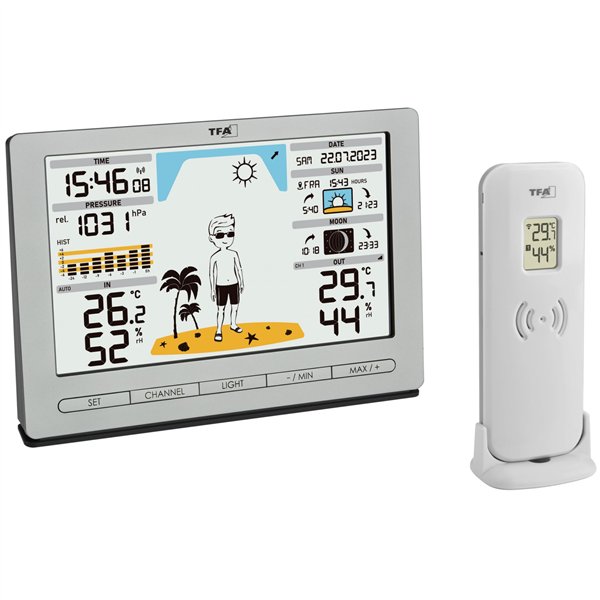 TFA 35.1097.54 argen. METEO JACK stazione meteo