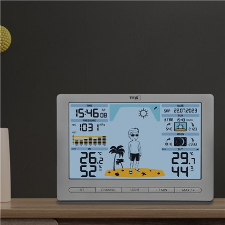TFA 35.1097.54 argen. METEO JACK stazione meteo