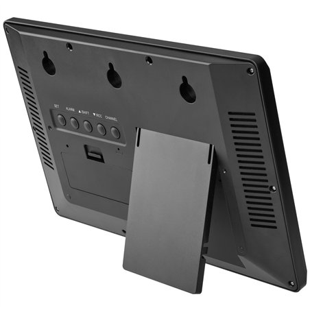 TFA 60.4524.01 nero orologio XL radioc. digitale