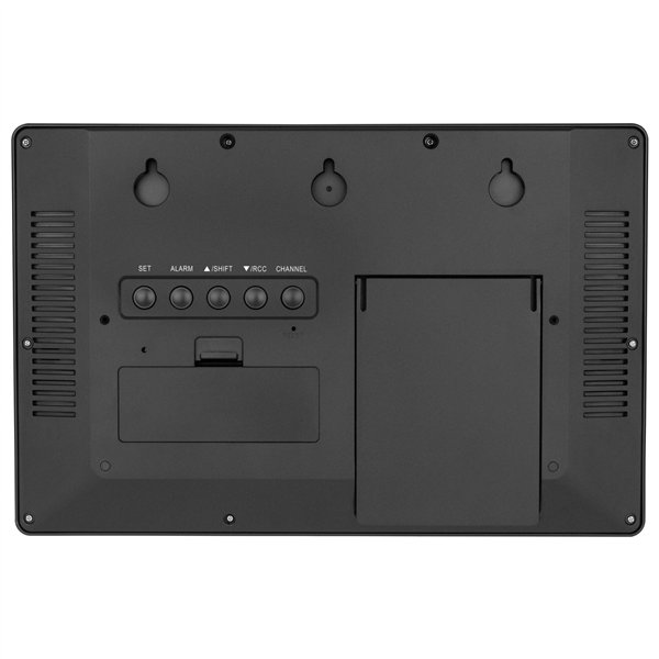 TFA 60.4524.01 nero orologio XL radioc. digitale