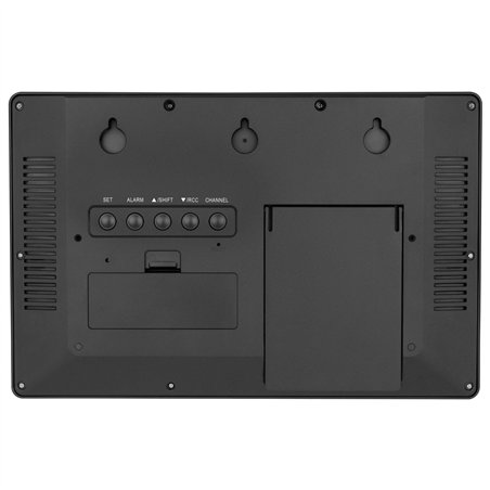 TFA 60.4524.01 nero orologio XL radioc. digitale