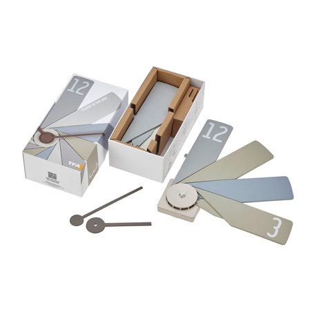 TFA Clock in the box colorato Orologio da parete