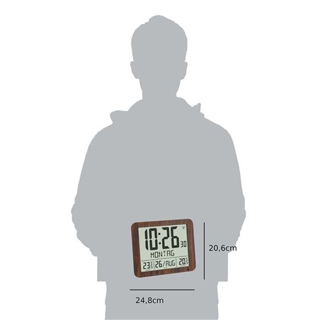 TFA 60.4518.08 orologio radiocontroll. digitale