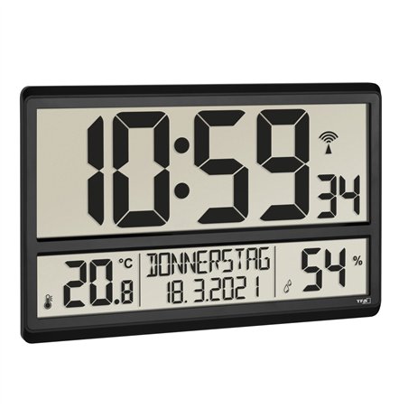TFA 60.4520.01 orologio radiocon. clima ambien.