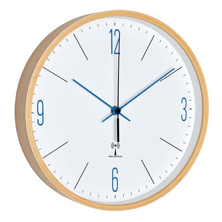 TFA 60.3524.06 con cifre e lancette blu