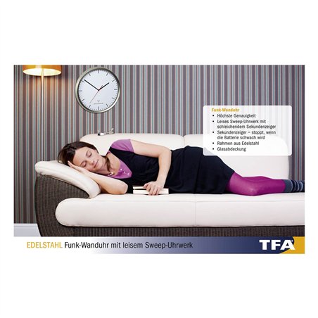 TFA 60.3521.02 cornice inox