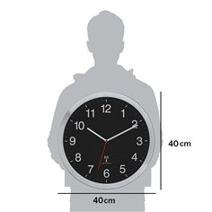 TFA 60.3545.01 cornice all., quadrante nero 2