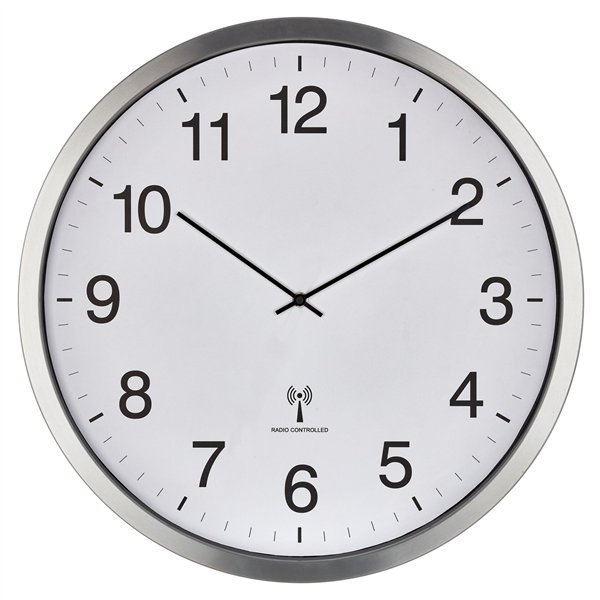 TFA 60.3548.02 orologio da parete radioc. XXL