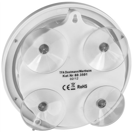 TFA 60.3501 Orologio radiocontrollata da bagno