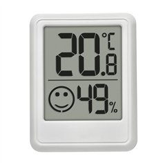 TFA 30.5060.02      bianco termo-igrometro digitale