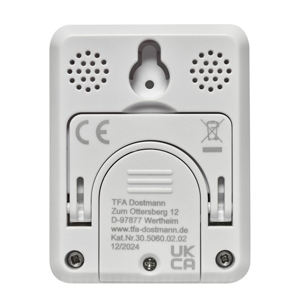 TFA 30.5060.02      bianco termo-igrometro digitale