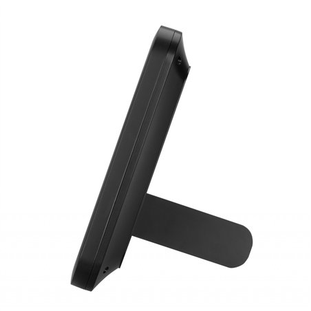 TFA 60.4525.01   schwarz Digitale Funkuhr mit Raumklima