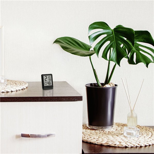 TFA 30.5060.01       schwarz Digitales Thermo-Hygrometer