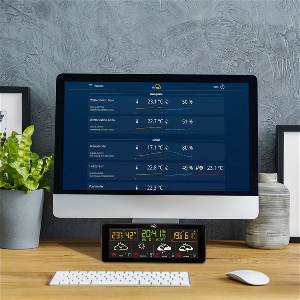 TFA TFA.me 35.8107.01   ID-07 WLAN Funk-Wetterstation
