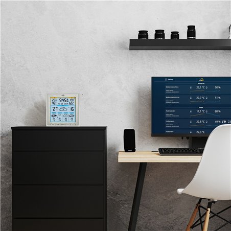 TFA TFA.me 35.8105.02   ID-08 WLAN Funk-Wetterstation     weiß