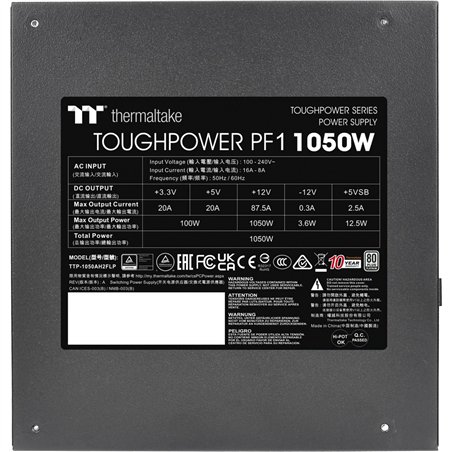 Thermaltake Toughpower PF1 1050W 80+ Platinum Modular ARGB