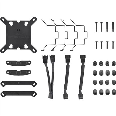 Thermaltake TOUGHAIR 710 nero Air Cooler Full nero