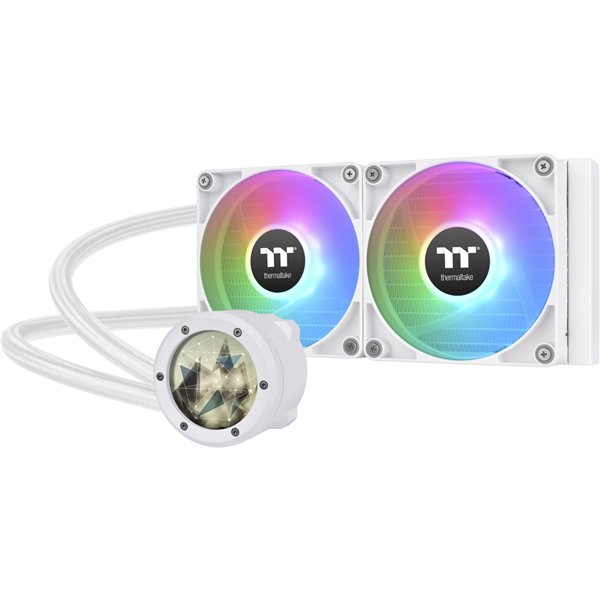 Thermaltake TH240 V2 Ultra ARGB Sync CPU Liquid Cooler Snow Edt.