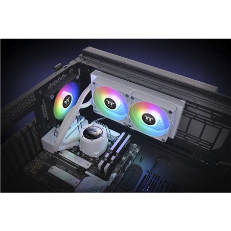 Thermaltake TH240 V2 Ultra ARGB Sync CPU Liquid Cooler Snow Edt.