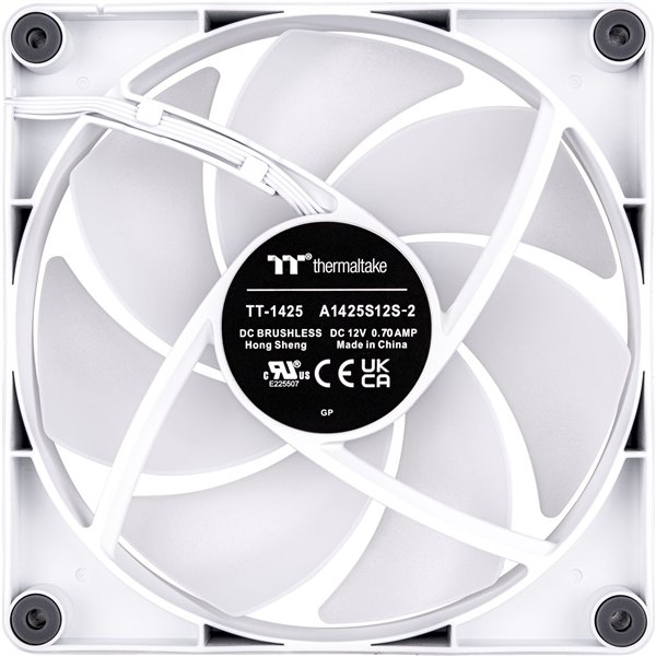 Thermaltake CT140 ARGB Sync PC Cooling Fan bianco 2 Pack