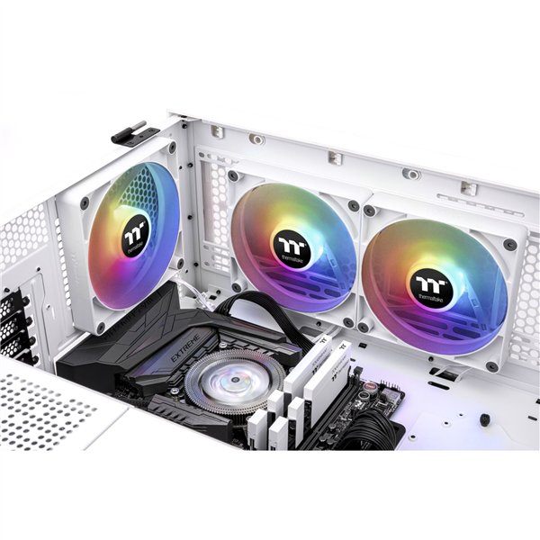 Thermaltake CT140 ARGB Sync PC Cooling Fan bianco 2 Pack