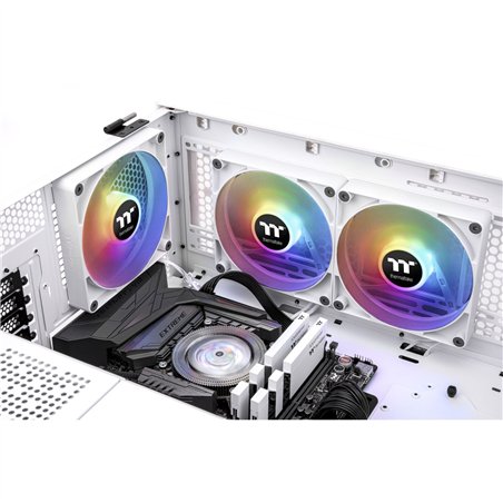 Thermaltake CT140 ARGB Sync PC Cooling Fan bianco 2 Pack