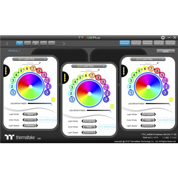 Thermaltake Pacific Lumi Plus LED