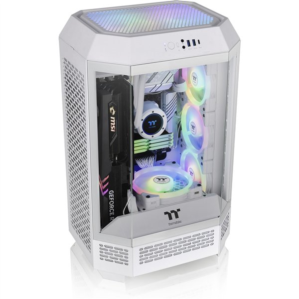 Thermaltake The Tower 300 Snow bianco