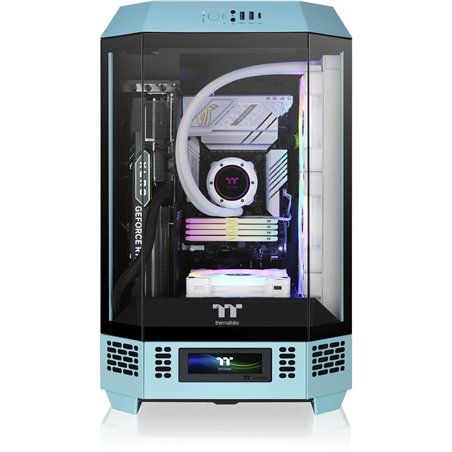 Thermaltake The Tower 300 turchese
